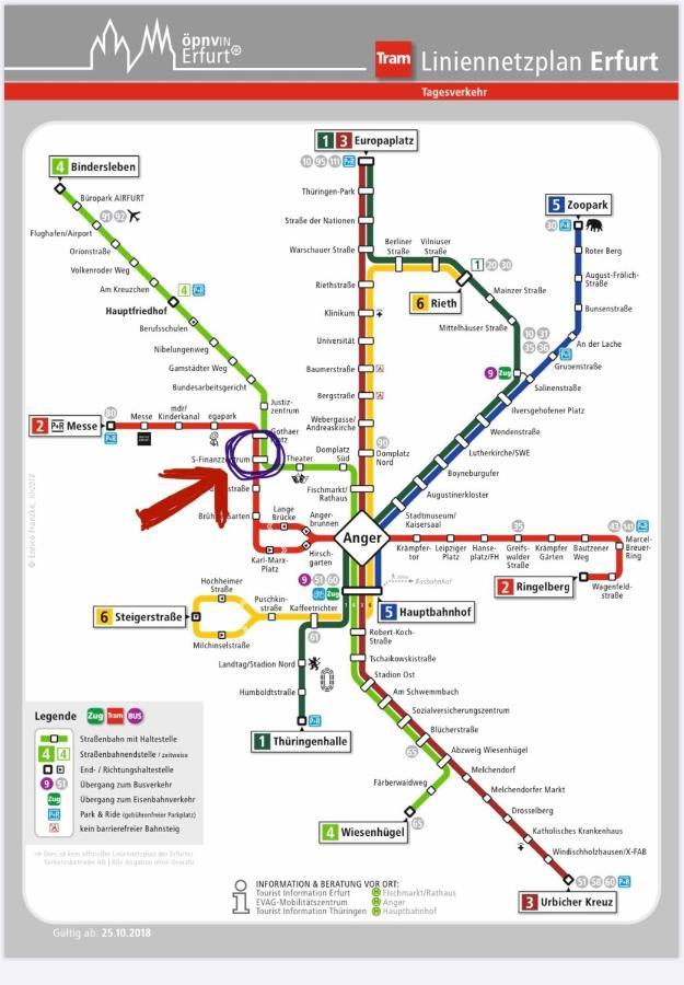 Apartment Ferienwohnung Blumenstadt แอร์ฟวร์ท ภายนอก รูปภาพ