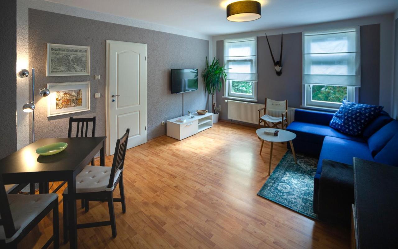 Apartment Ferienwohnung Blumenstadt แอร์ฟวร์ท ภายนอก รูปภาพ